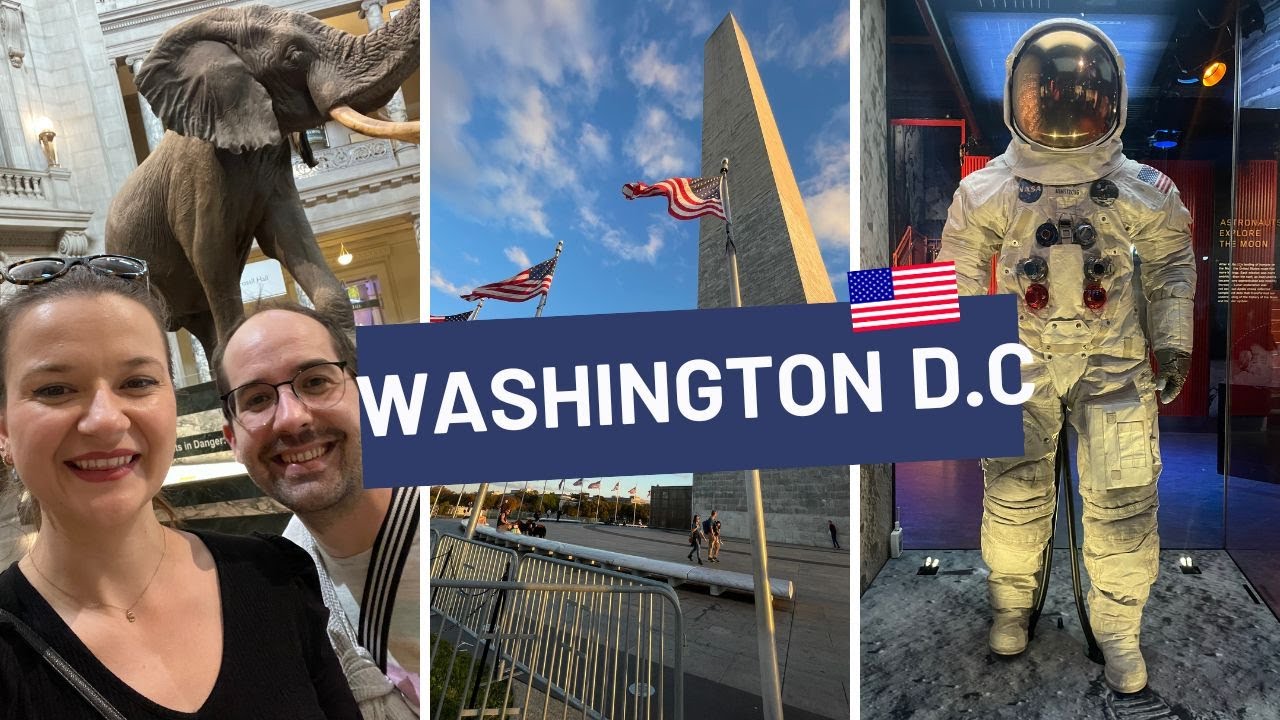 Washington IRÁNY A FŐVÁROS! Travel Vlog 2024! #washingtondc