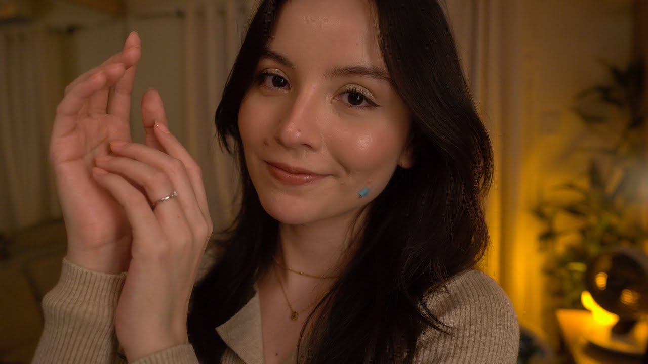 asmr para pessoas cansadas (massagem, voz suave e sussurros)