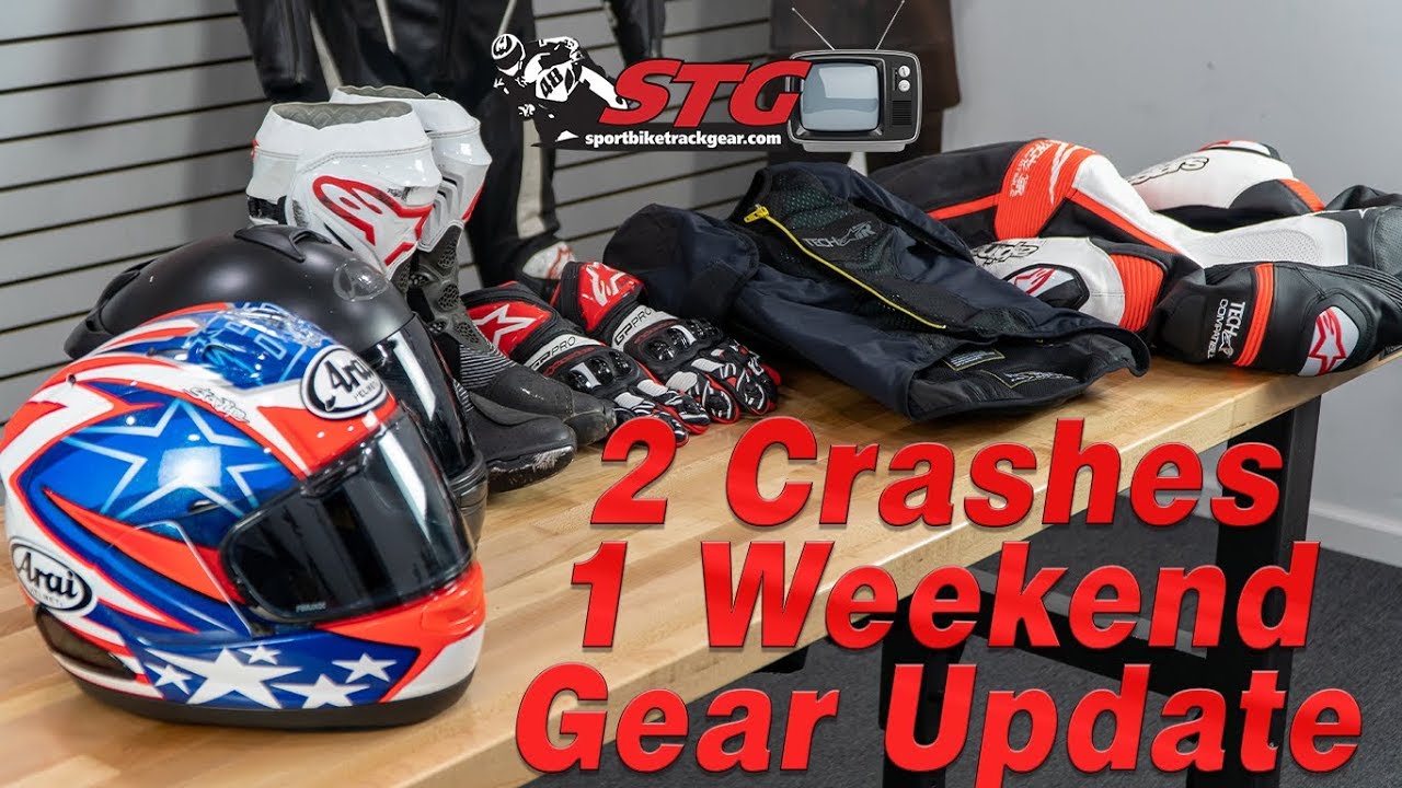 Max Van Reviews The Gear He Crashed In Twice | Sportbike Track Gear