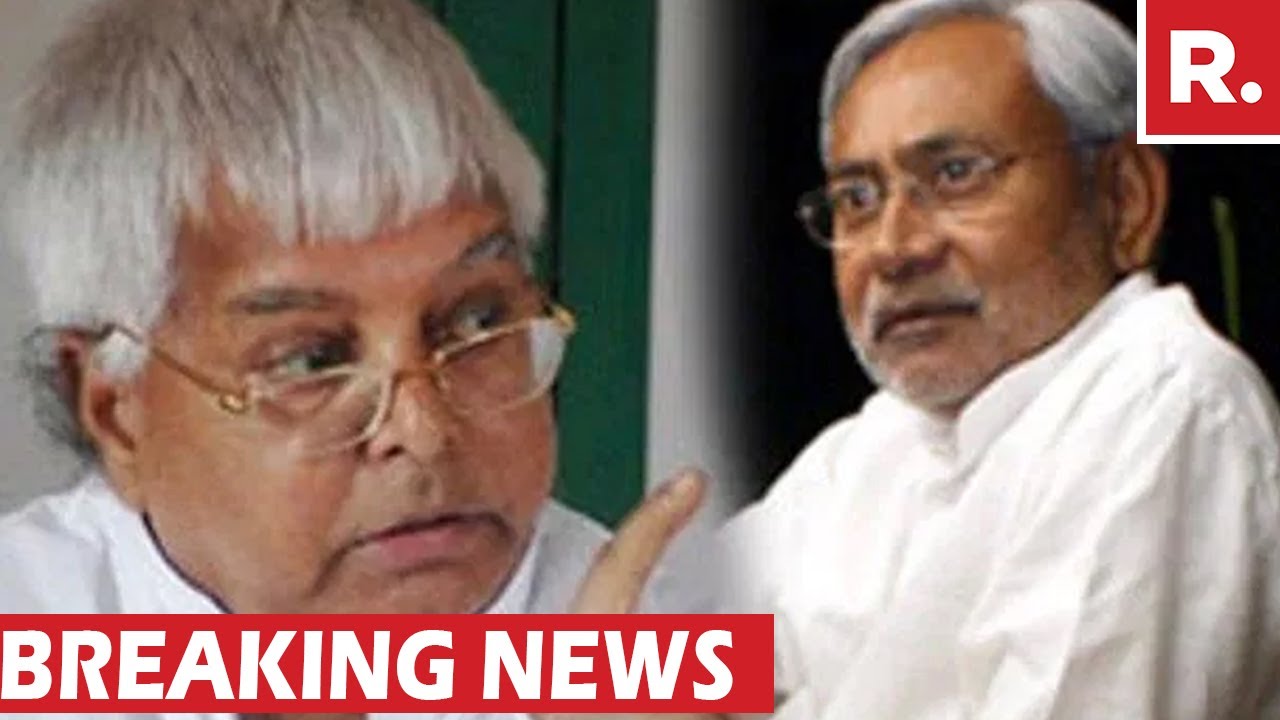 I Made Nitish Kumar As Bihar's CM Says Lalu Prasad Yadav