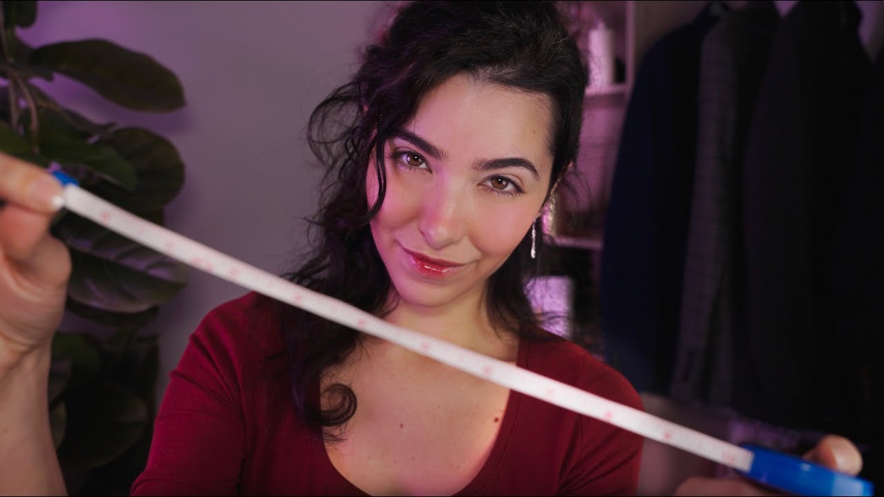 ASMR I'll be your personal assistant for today! Relax, now 😴 Shaving, Measuring, Personal attention