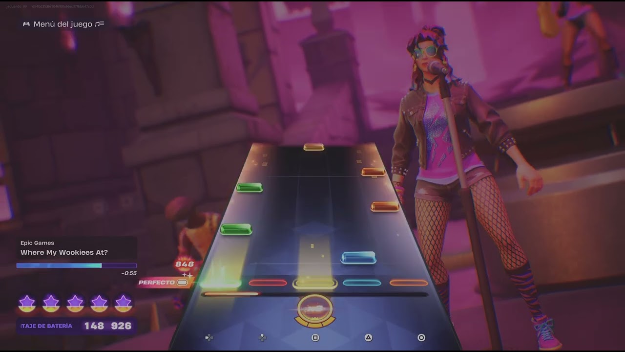 Fortnite Festival - Where My Wookiees At? by Epic Games - on drums