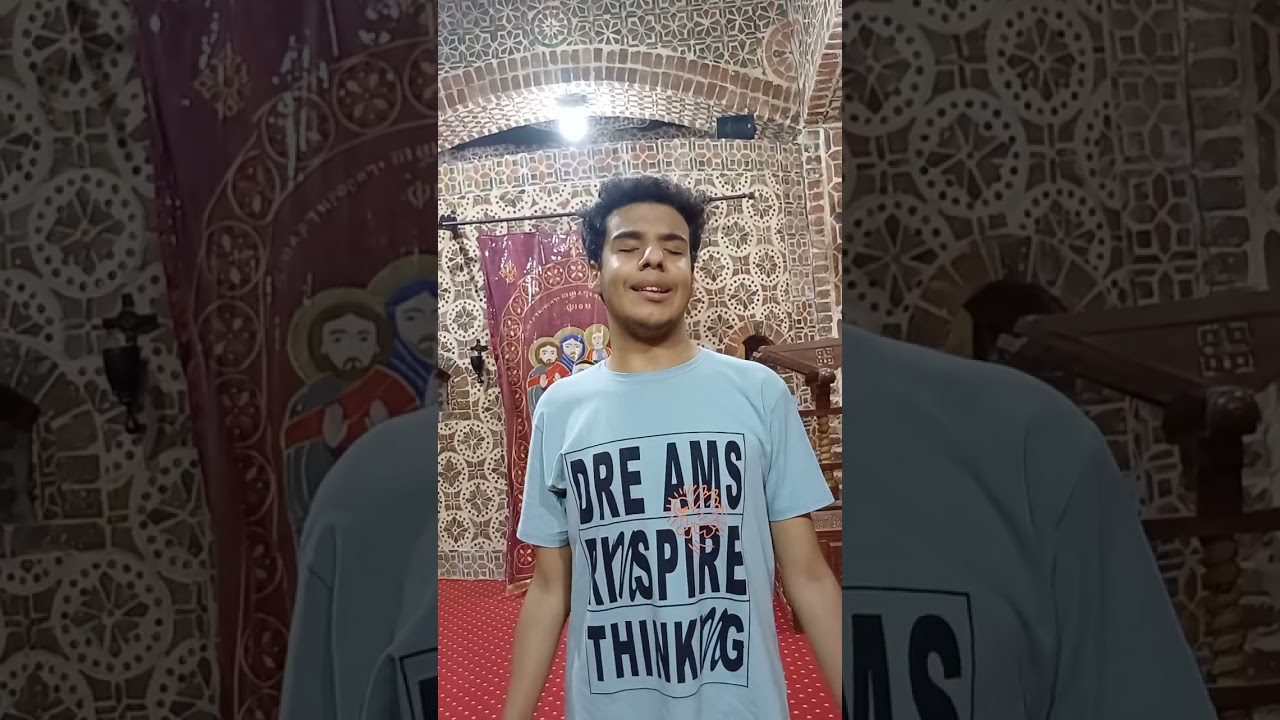 ترنيمة سلمها له للمرنم كيرلس طلعت