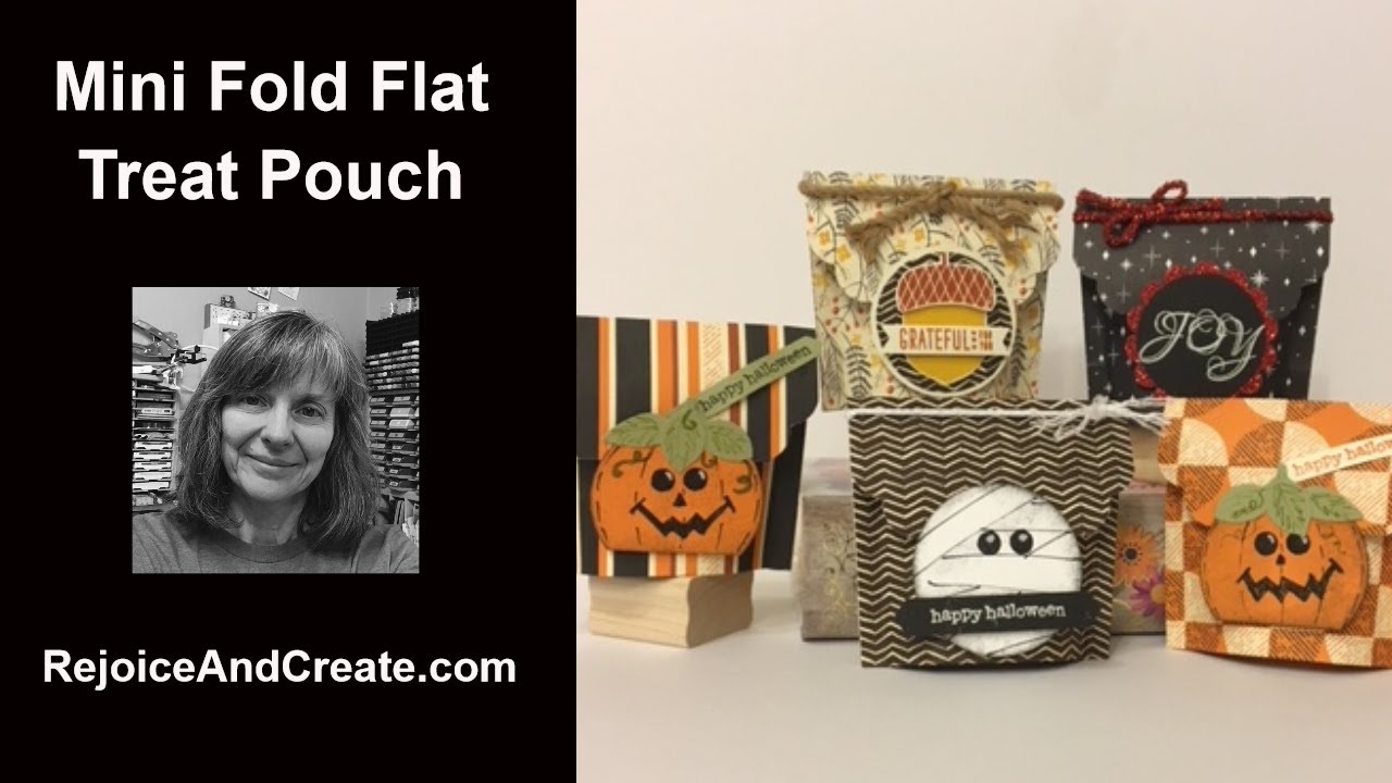 Mini Fold Flat Treat Pouch