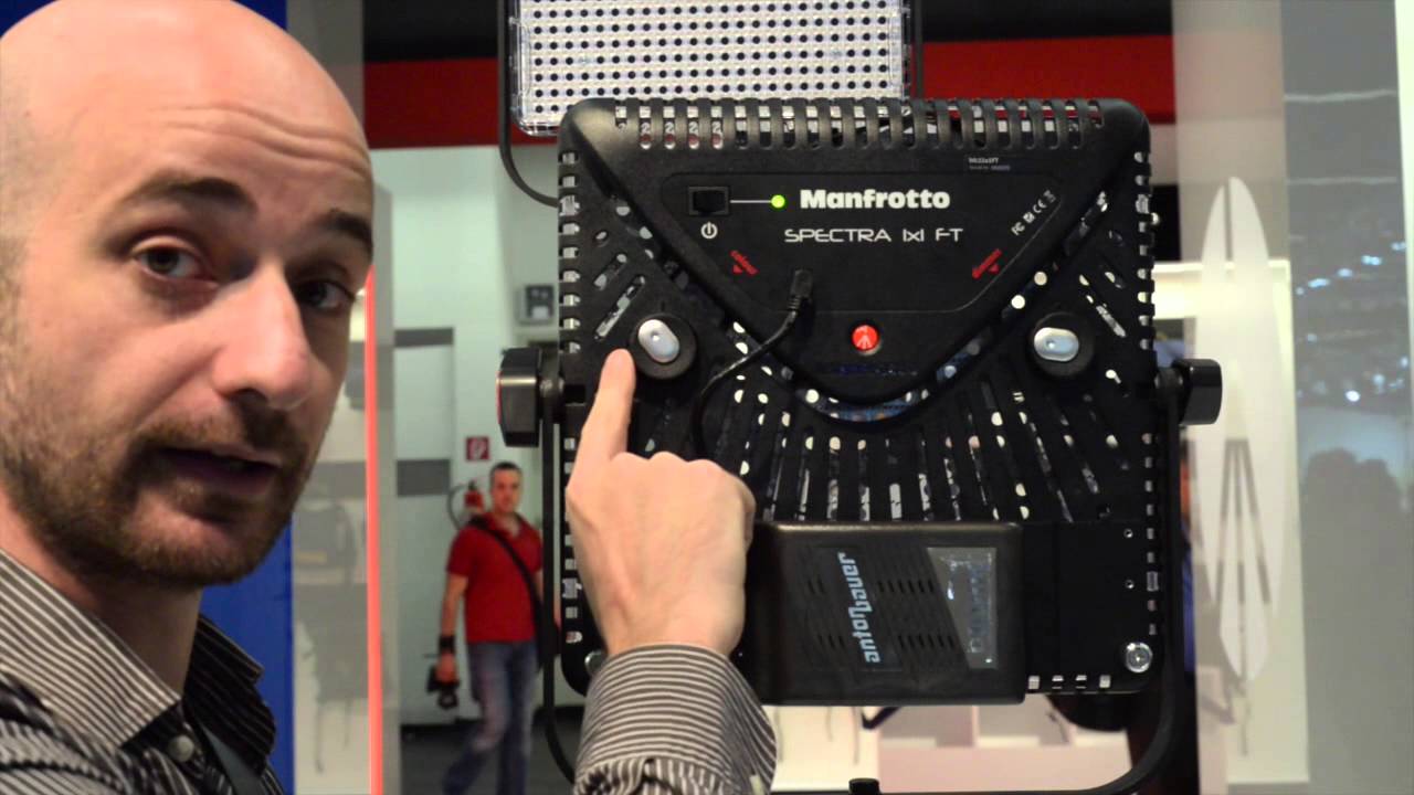 Manfrotto Spectra 1x1 Photokina 2014 Hands On (Greek)