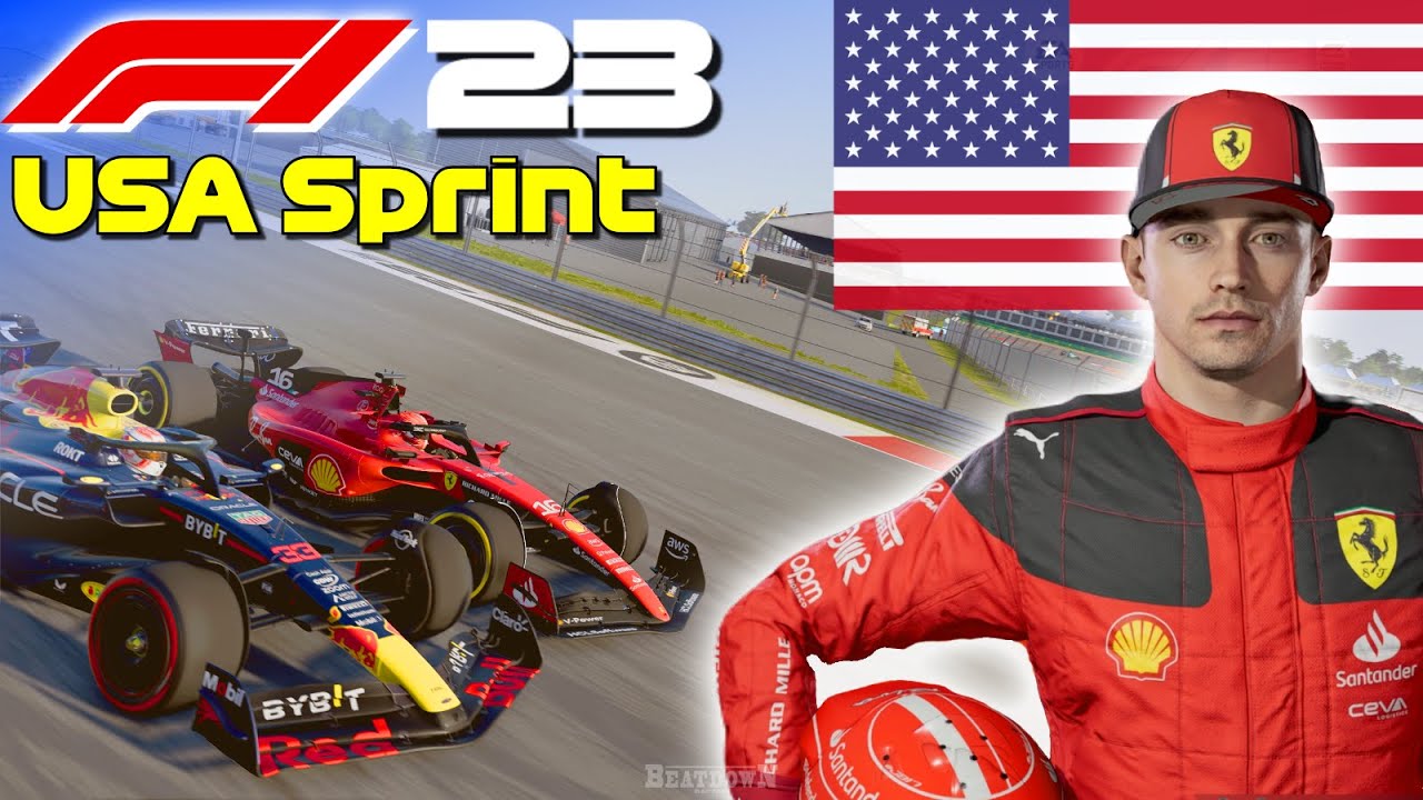 F1 23 &mdash; Сделаем Леклера чемпионом мира: спринт в США