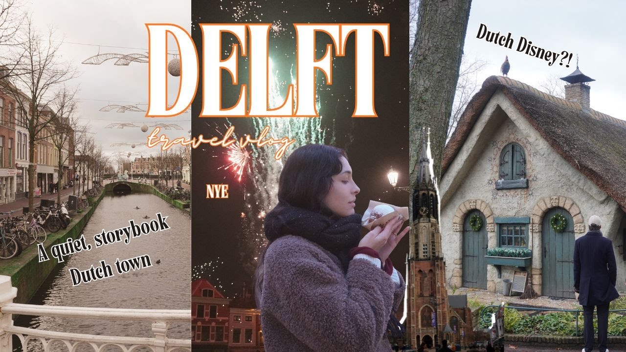 this cozy Dutch town isn't on most travel lists | Delft Travel Vlog 🇳🇱