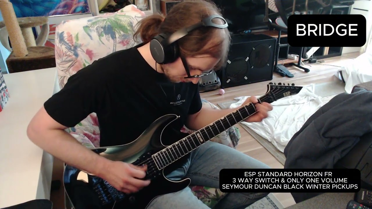 S Duncan Black Winter Pickups With Cleaner Tones + Coil Split