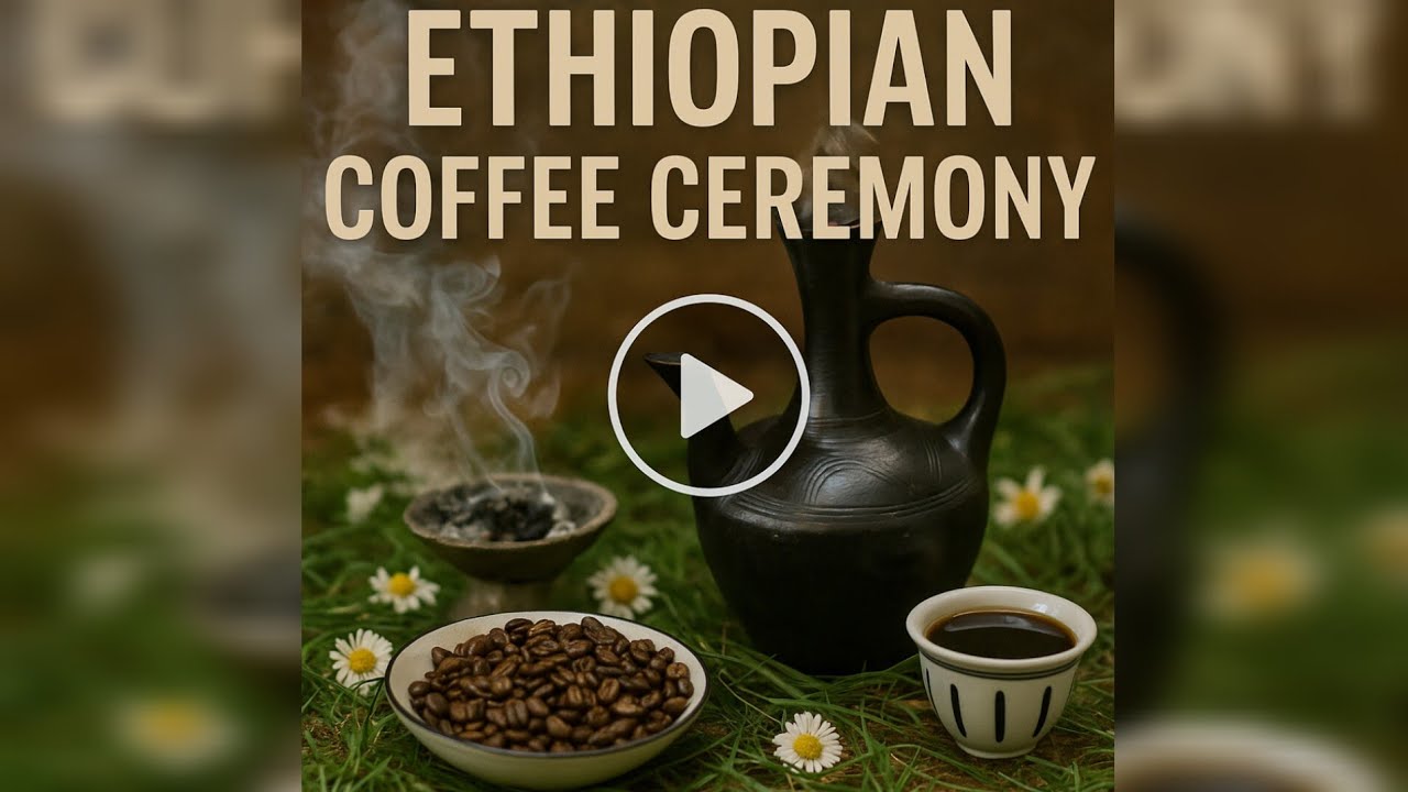 Ethiopian Coffee Ceremony🇪🇹: Jebena Brew - Authentic Taste!☕️