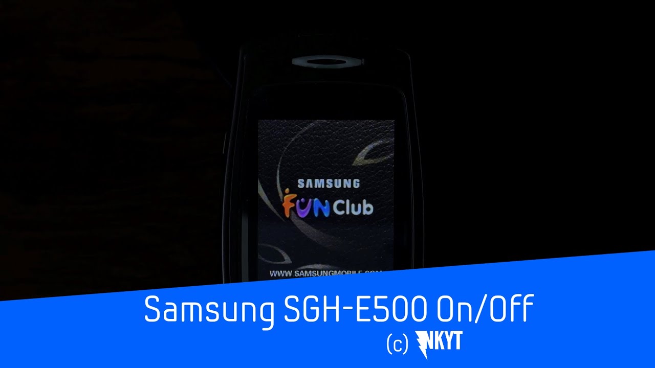 Samsung SGH-E500 On/Off (2 Variants)