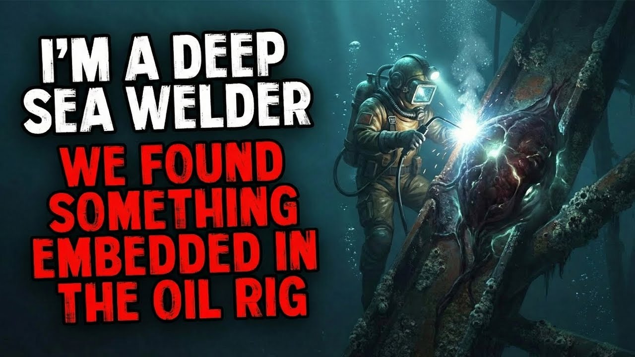 I’m a Deep Sea Welder. We Found Something Embedded in the Oil Rig.