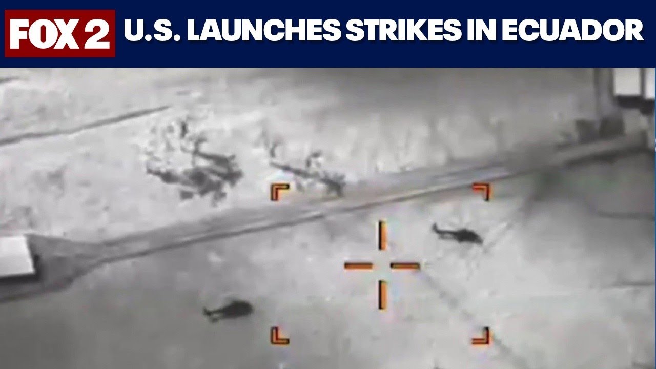 U.S. launches military strikes in Ecuador