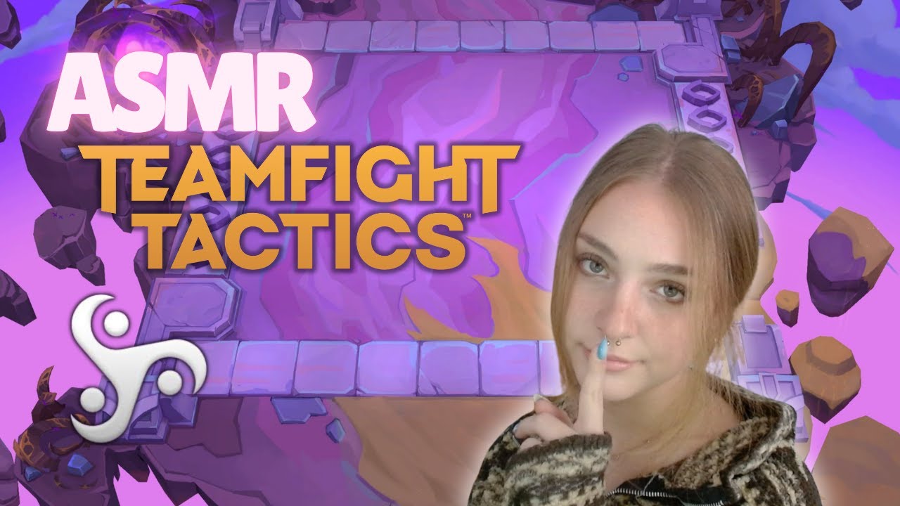 TFT ASMR ⋆˚✮🎧✮˚⋆ Шепот во время игры, звуки клавиатуры и мыши с веб-камеры