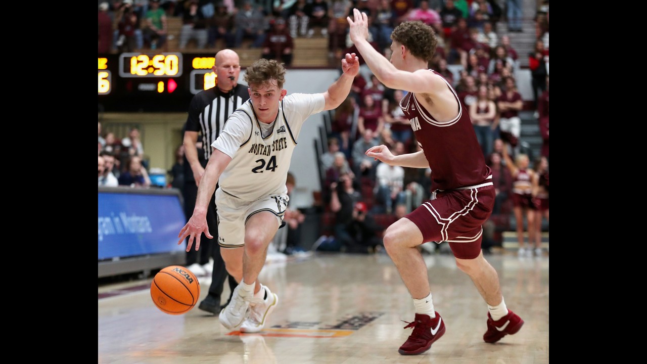 Montana State men's basketball - Jed Miller on senior weekend