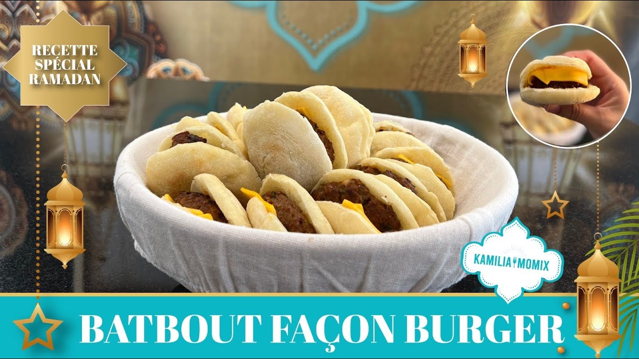BATBOUT FAÇON BURGER AU THERMOMIX