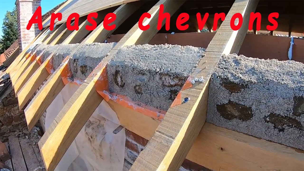 45G. Arase des chevrons de sablière avec mes garçons!