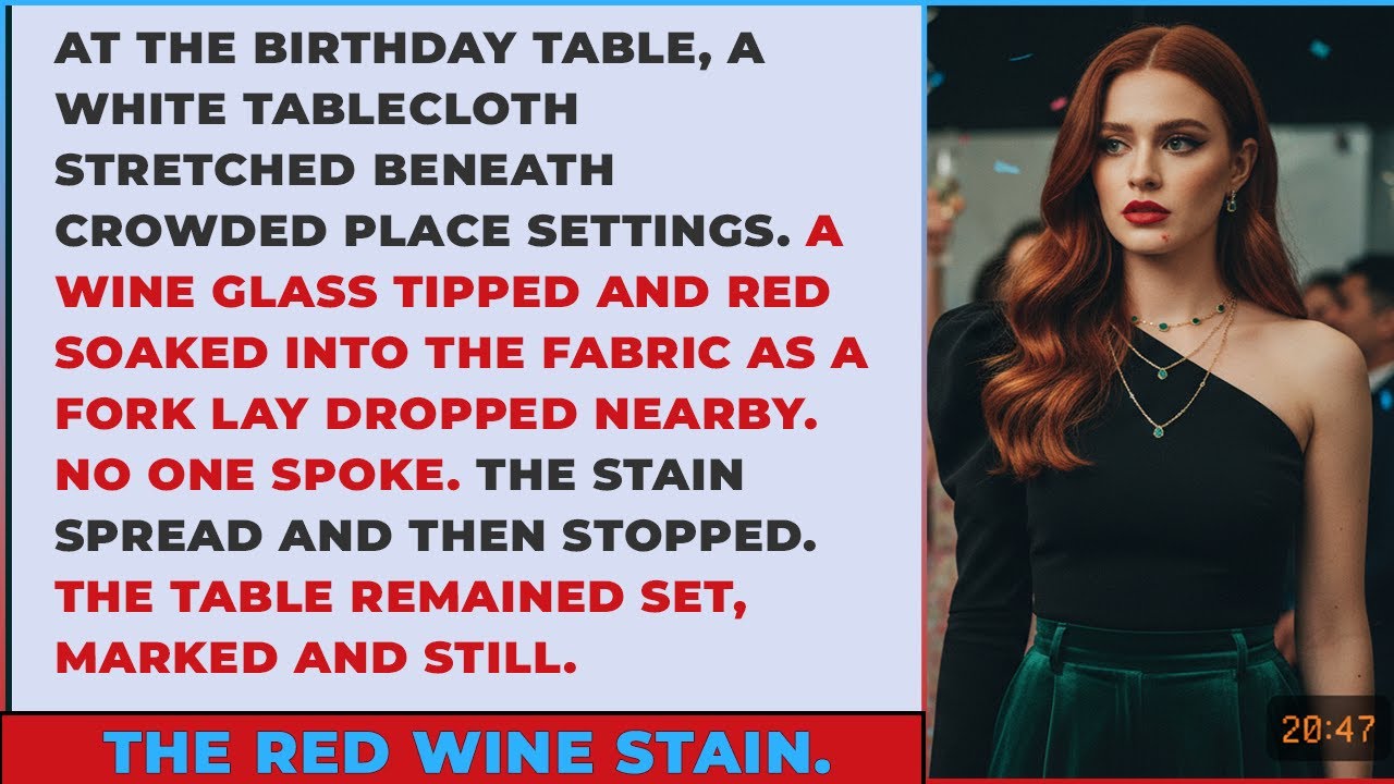 My birthday table stayed set, but one sentence landed and the fork stopped midair