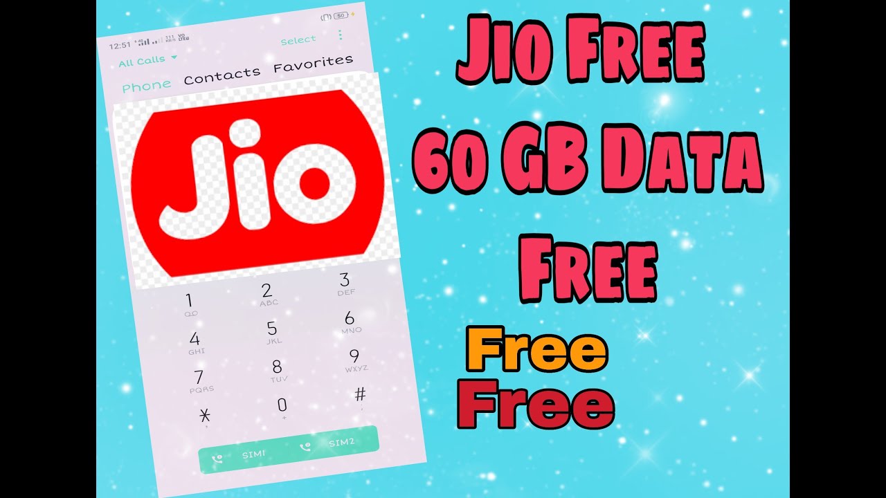 💯% Free How to get a unlimited 60GB Free Internet Data Jio||Jio Free Internet | Jio Free Data