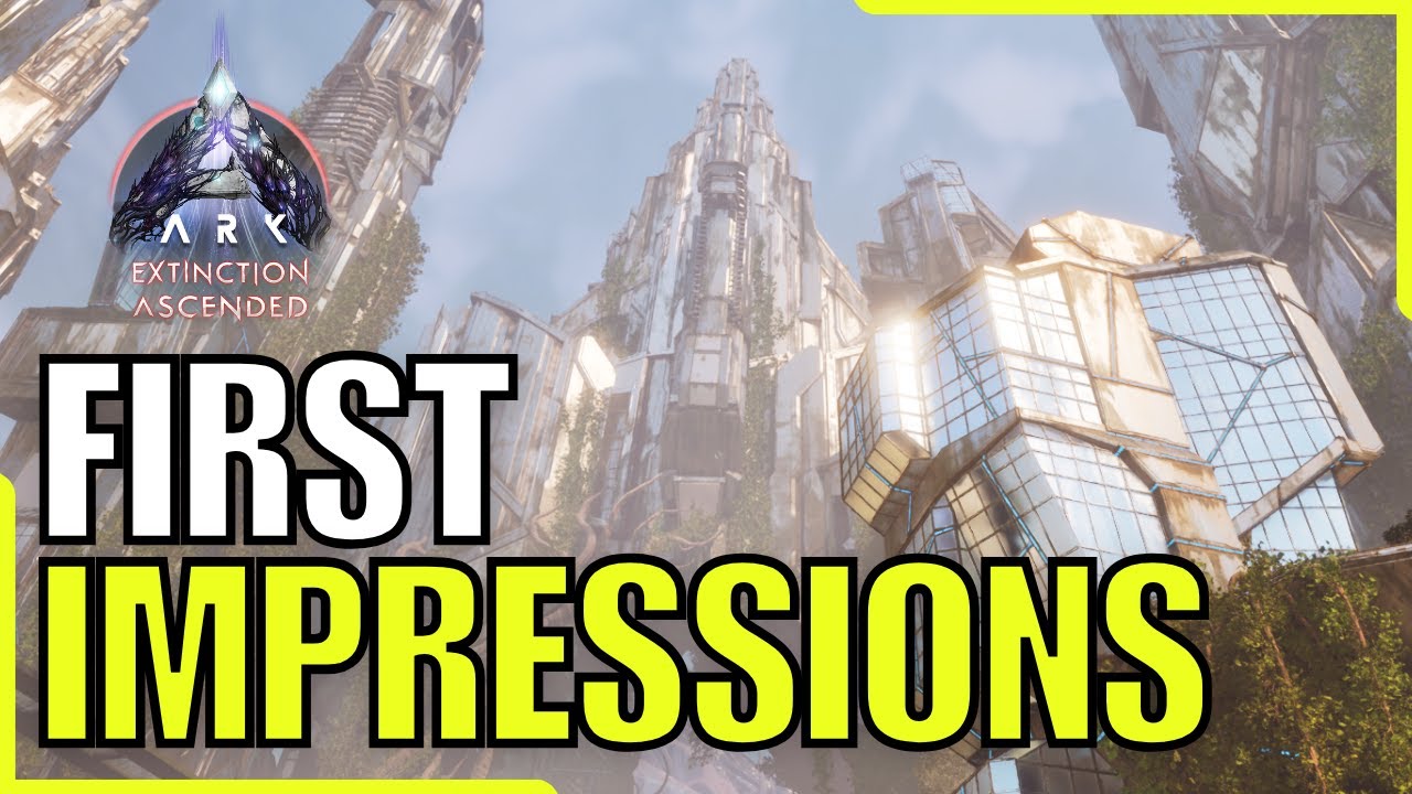 First Impressions of the NEW Extinction Map | ARK: Survival Ascended