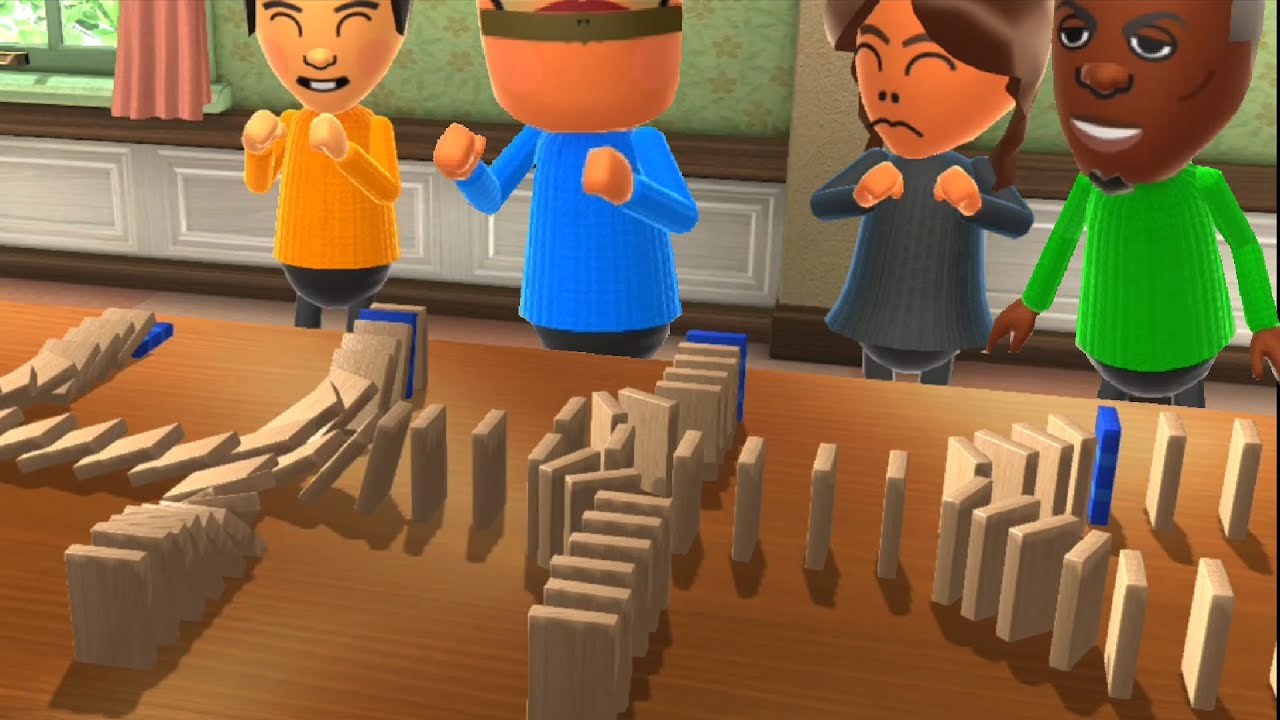 Wii Party U Team Building Challenge: Luigi, Bernd, Xiuping and Sho | Alexgaming