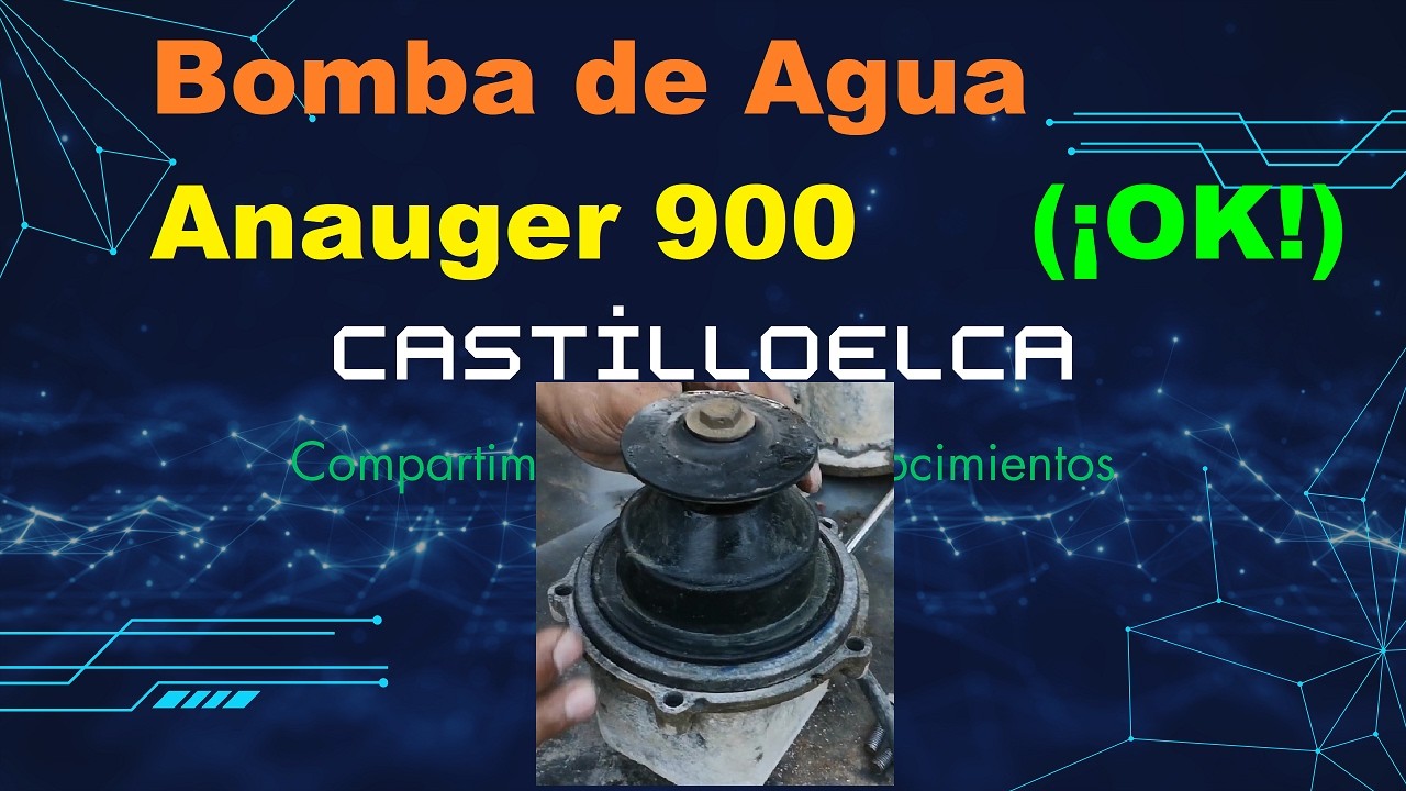 Bomba de agua Anauger 900 dispara Breaker. 