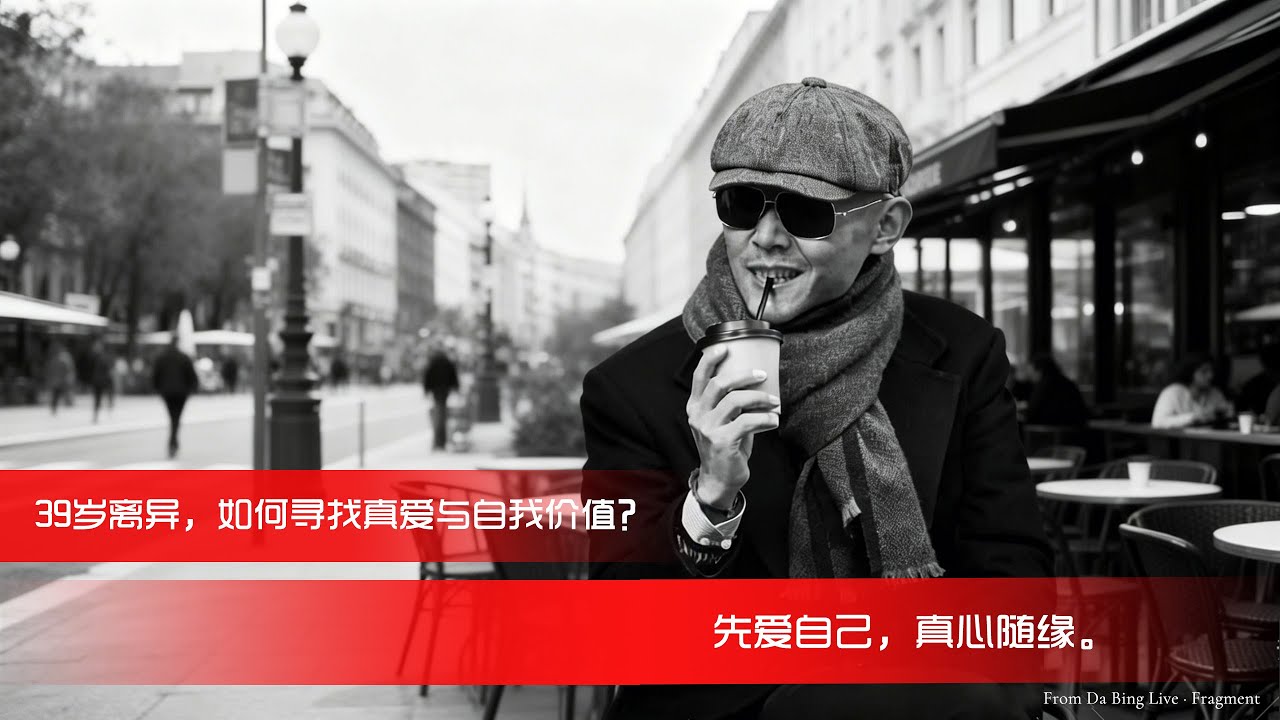 39岁离异，如何寻找真爱与自我价值？大冰：先爱自己，真心随缘。