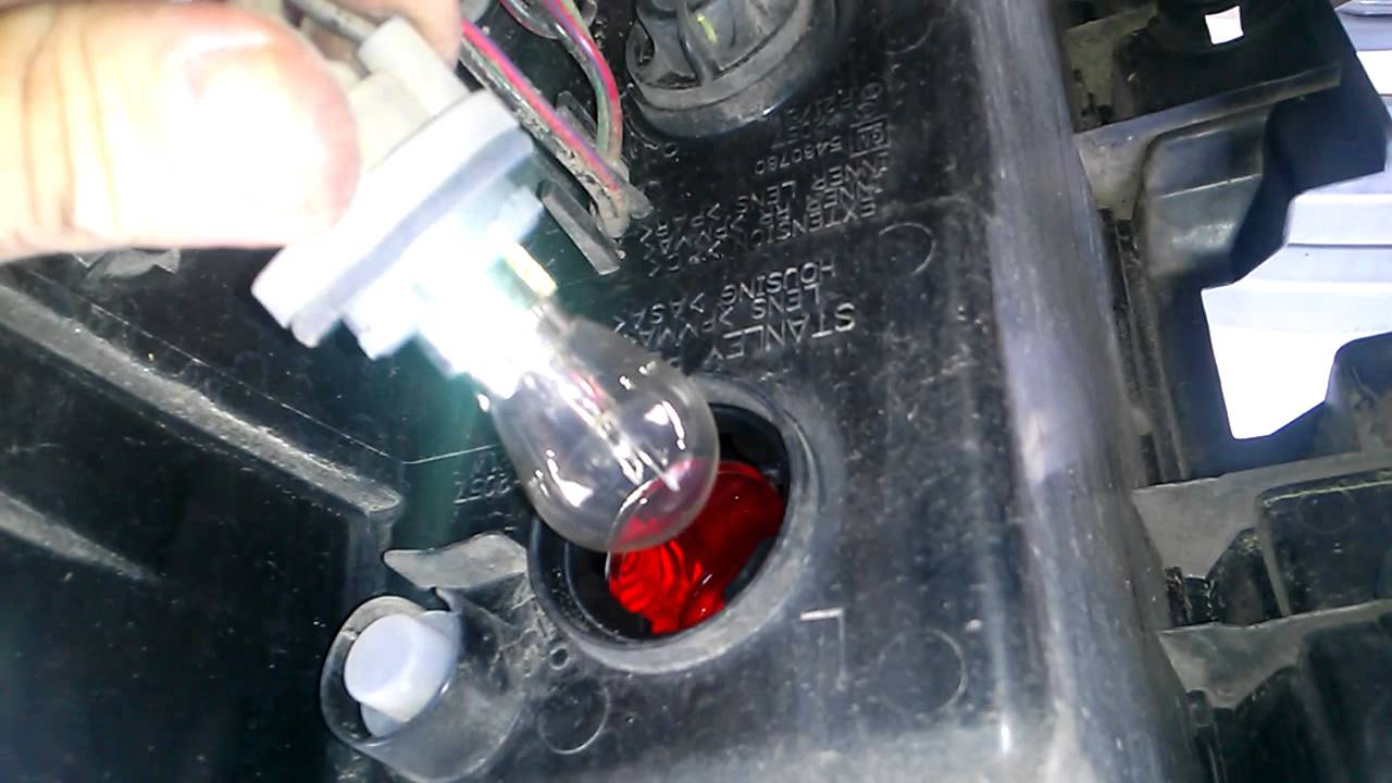 Replacement of tail light in Chevy equinox. (Easy)