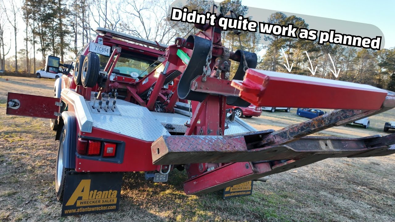 Ordered some equipment for the wrecker