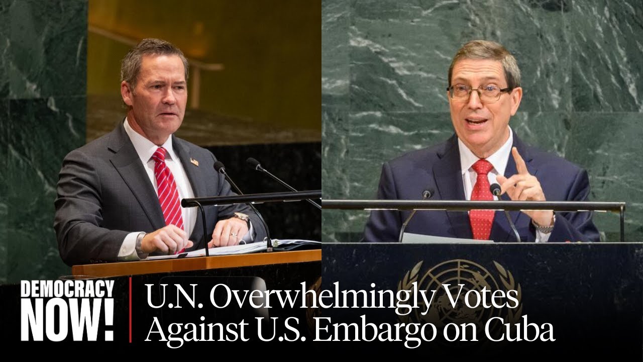 ООН подавляющим большинством голосов осудила эмбарго США на Кубу в связи с ураганом Мелисса, обру...