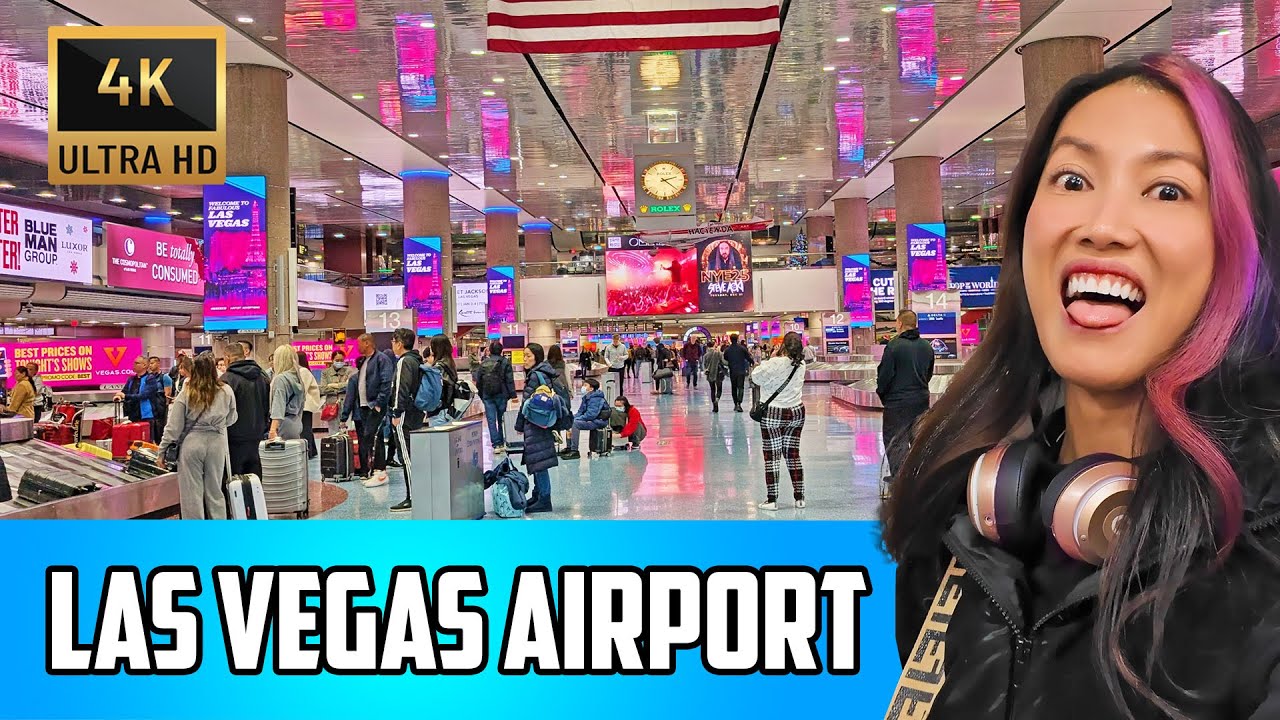 Las Vegas International Airport Walking Tour | 2025 Harry Reid Edition