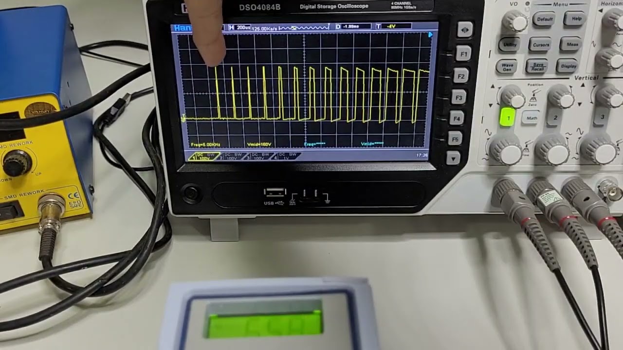 Análise do Sinal SPWM de saída do Inversor de Frequência CFW300