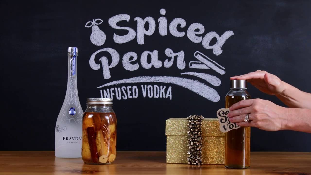 Spiced Pear Infused Vodka