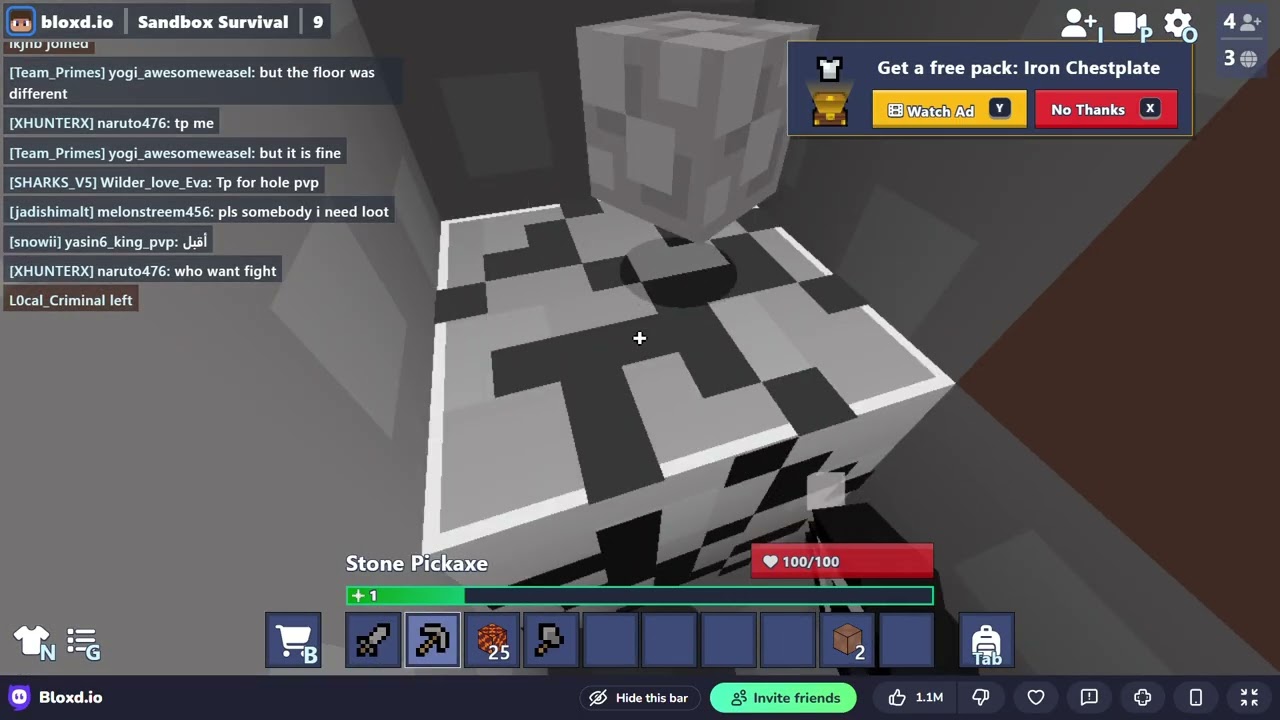 Started Lobby 9 after quiting lobby 12