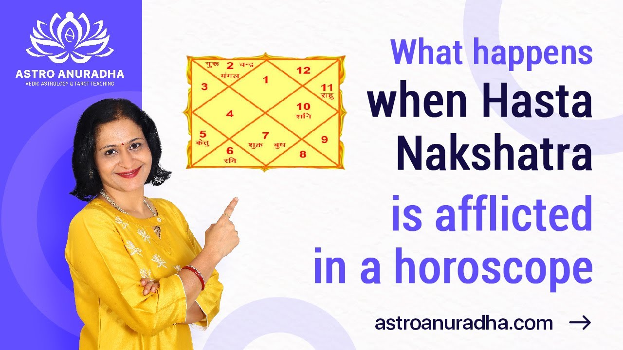 What happens when Hasta Nakshatra is afflicted in a horoscope | Shallow Side of Hasta Nakshatra