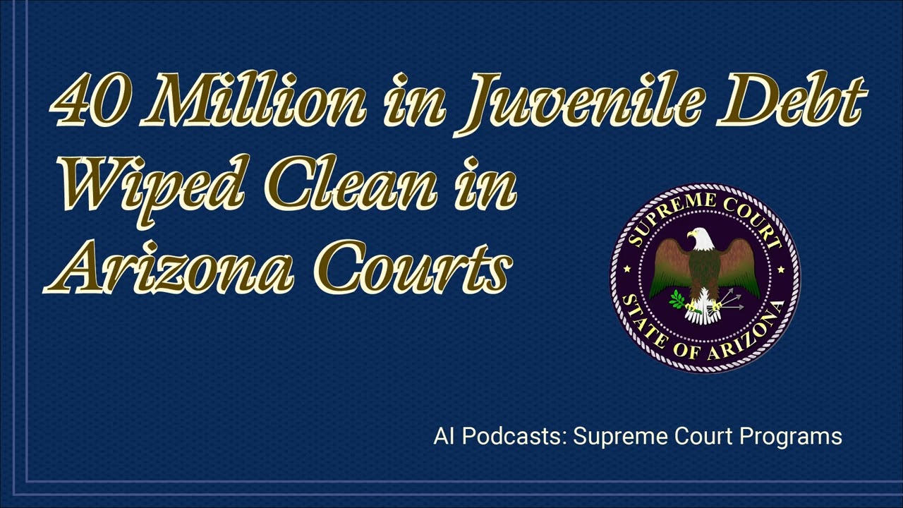 В судах Аризоны полностью списан долг несовершеннолетних в размере 40 миллионов долларов.