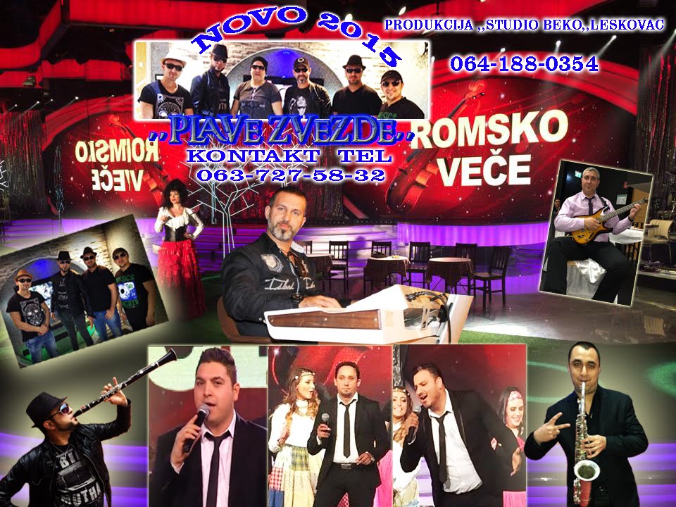 Plave Zvezde i David Tu Sijan Mi Luludi Novo 2015  Produkcija ,,Studio Beko,, Leskovac