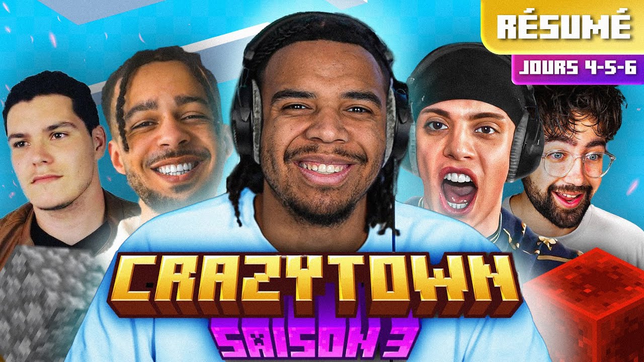 La NAISSANCE de la TEAM CLAQUETTES ! (Condensé Crazy Town Épisode 2)