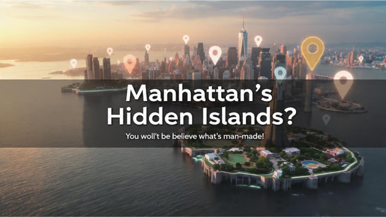 Unpacking the secrets of Manhattan's artificial islands | Amazing Artificial Islands of Manhattan