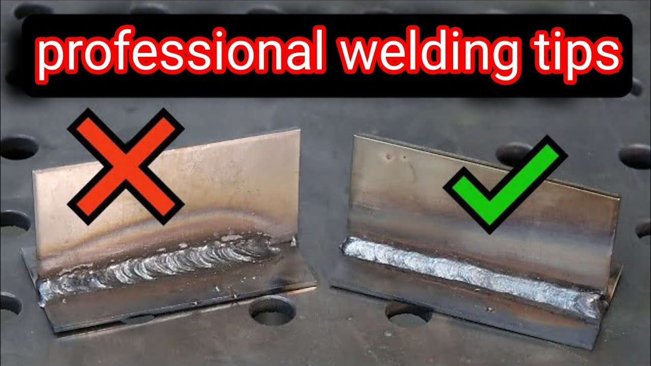 Stop bad welding !!! The best technique for position 2f