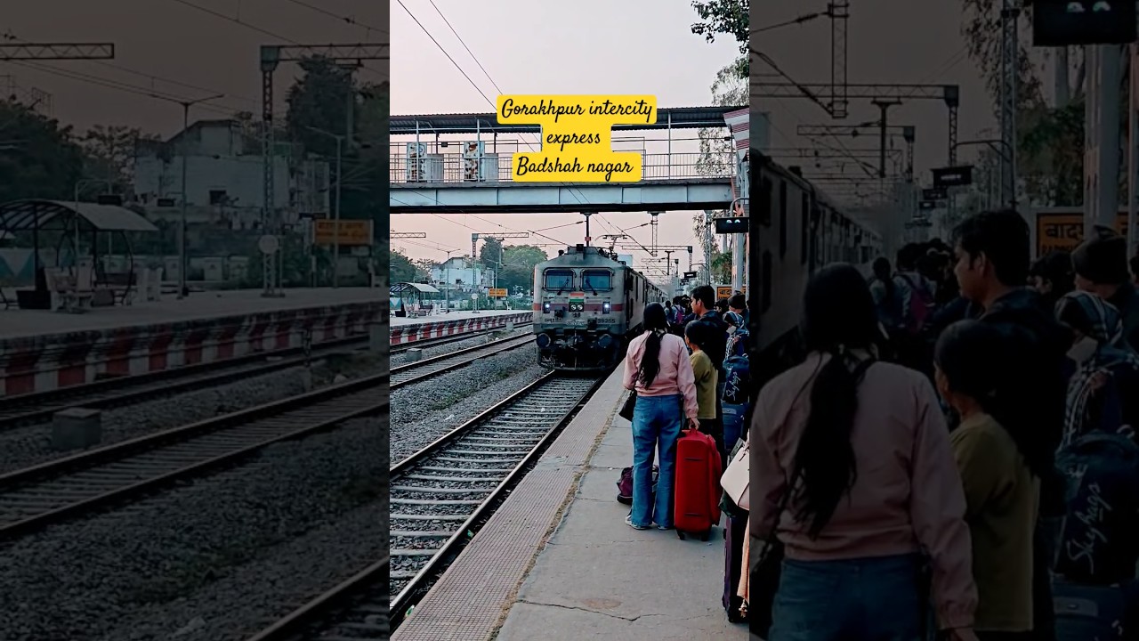 Gorakhpur intercity express badshah nagar 