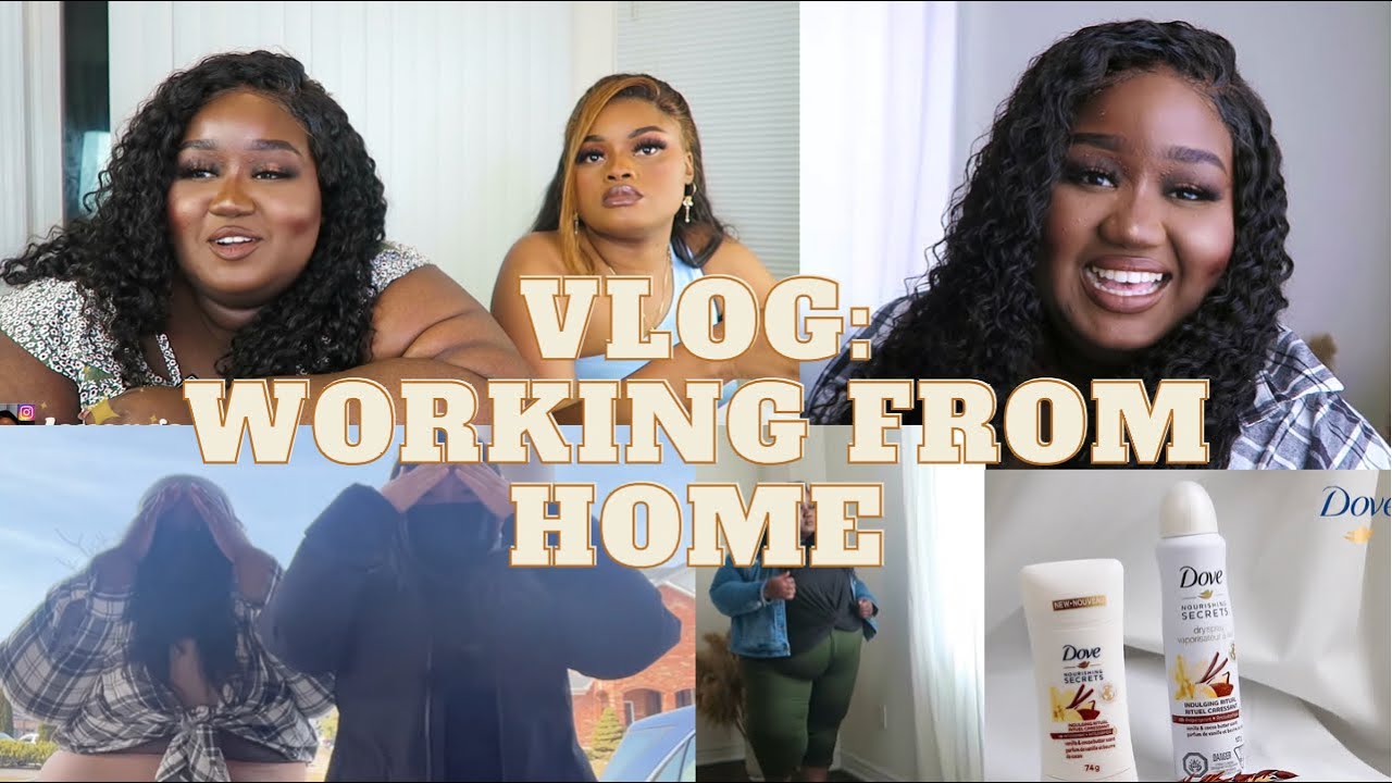 VLOG 3: A Day In My Life // Working From Home