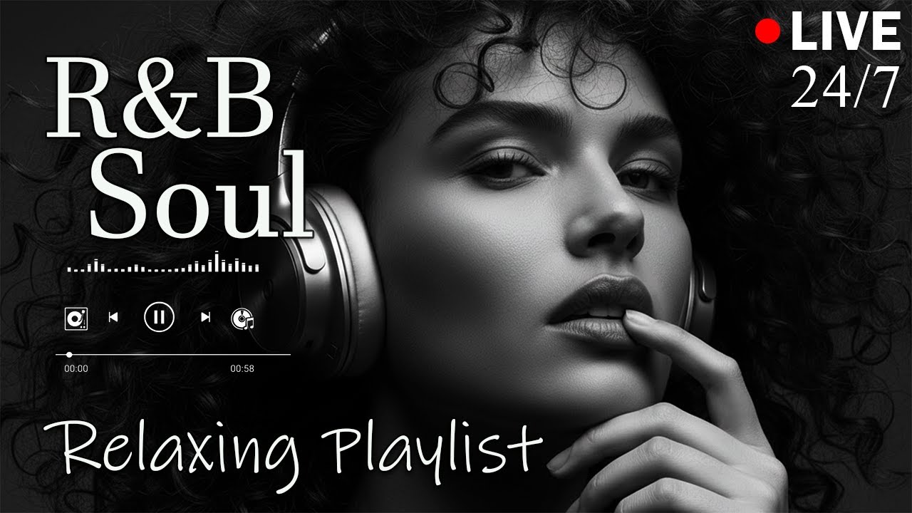【R&B Soul】Relaxing Romantic Playlist - Smooth Vocals & Chill Groove Study • Focus • Relax LIVE🔴 24/7