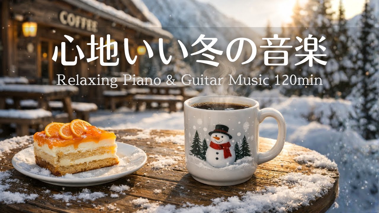 【癒し・作業用BGM】心地いい冬の音楽 Vol.2☕️| Relaxing Piano & Guitar – やさしいギピアノ＆ギターの音楽｜リラックス・集中・読書・勉強用