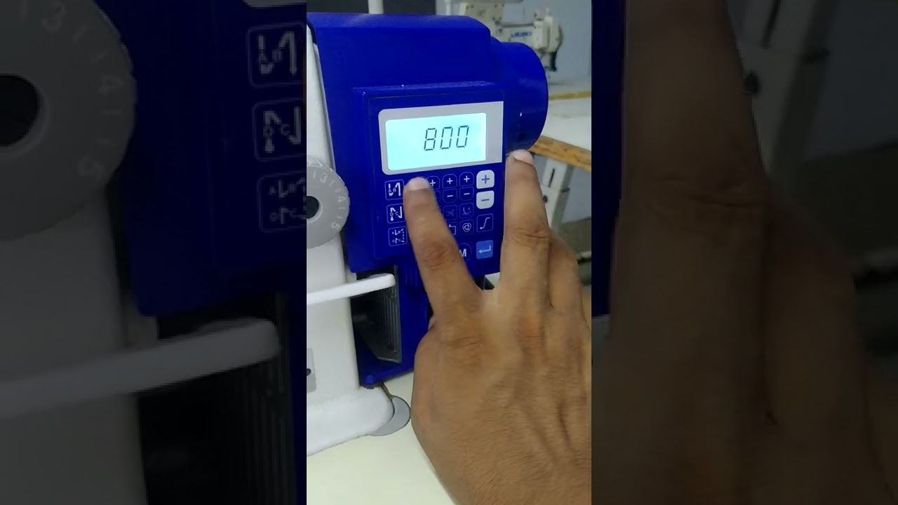 JUKI plain machine (DDL-7000A-7).all program,(rest program)(,monitor luck.)কি ভাবে করবেন।