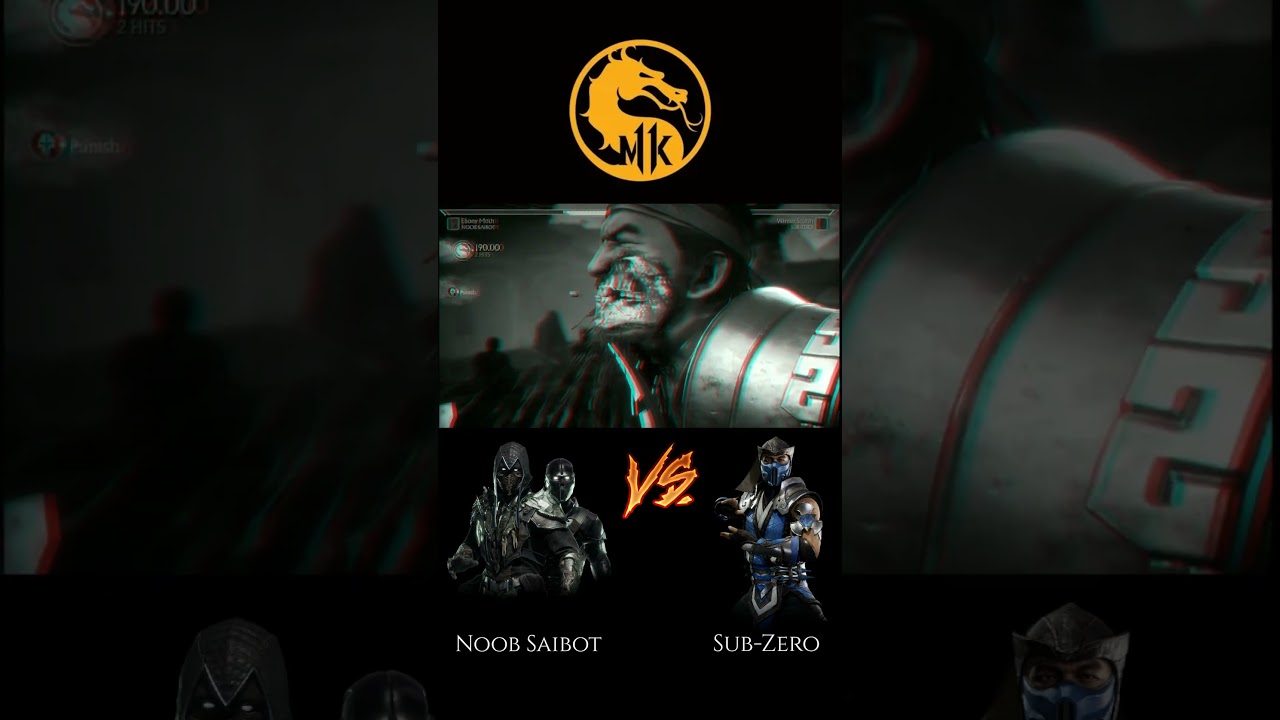 Mortal Kombat 11 - Noob Saibot vs Sub-Zero #MortalKombat #MK11 #Yoboiirobby #Noob #SubZero #fatality