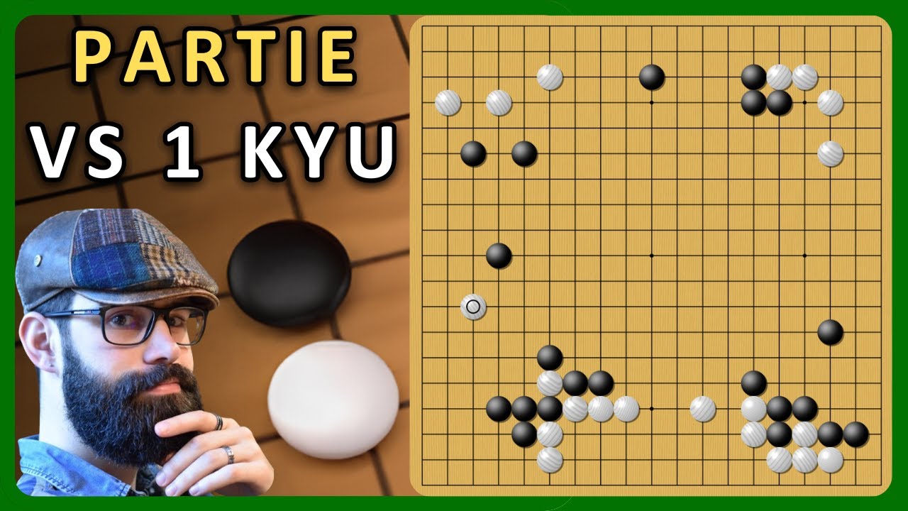J'affronte un 1 kyu KGS (74) | Partie de Go Commentée