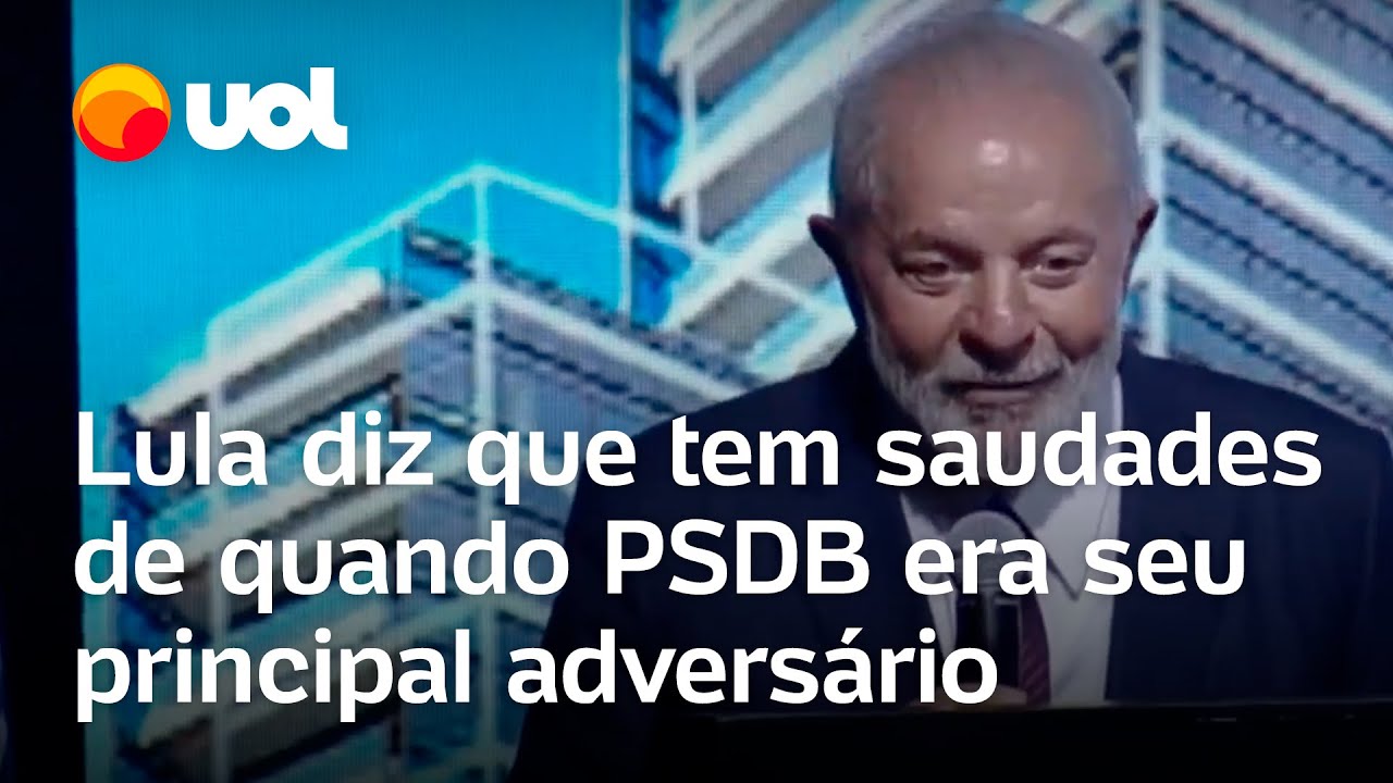 Lula agradece Alckmin na vice-presid&ecirc;ncia e cita saudade do tempo em que rival do PT era o PSDB