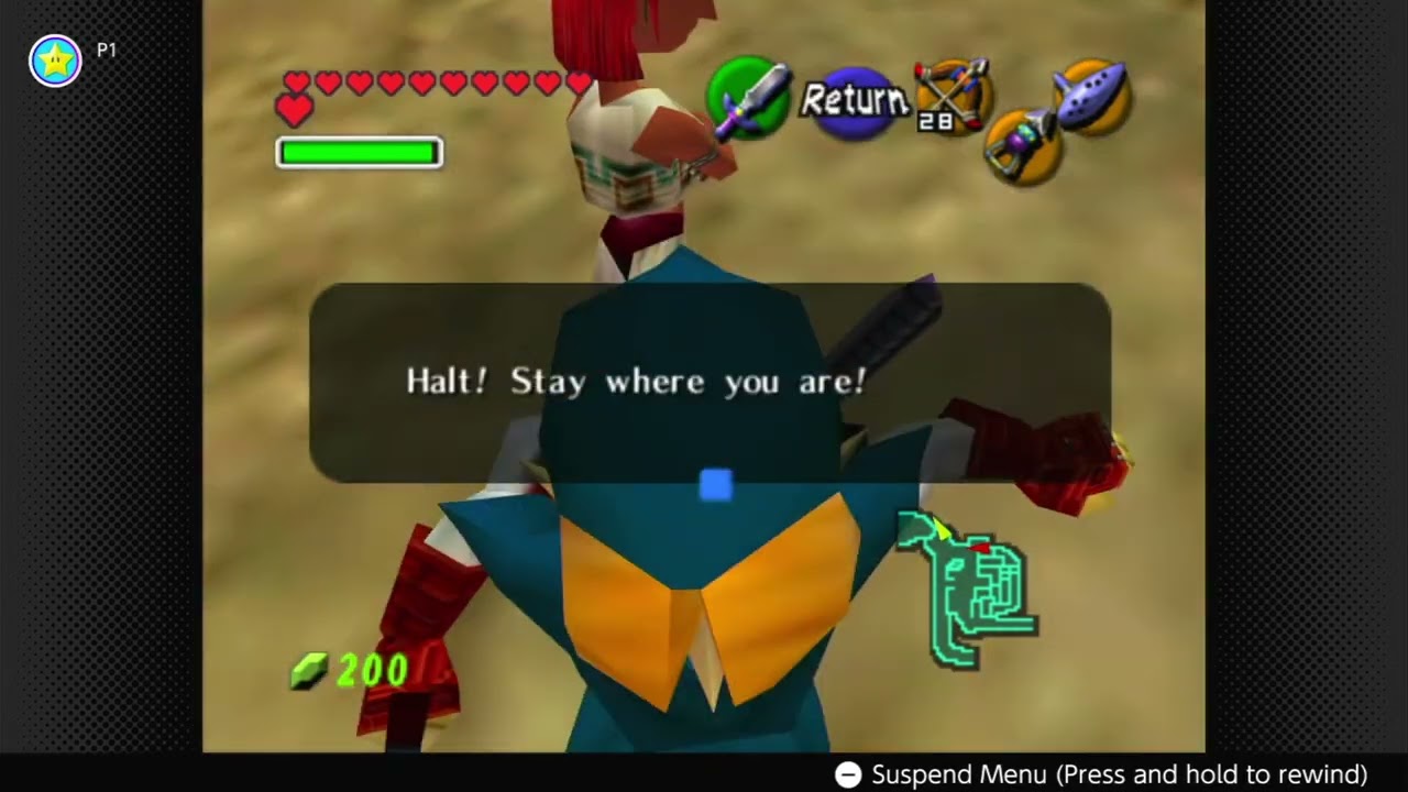 Gerudo Fortress | OoT Raw Footage 22 | NSO Sw2