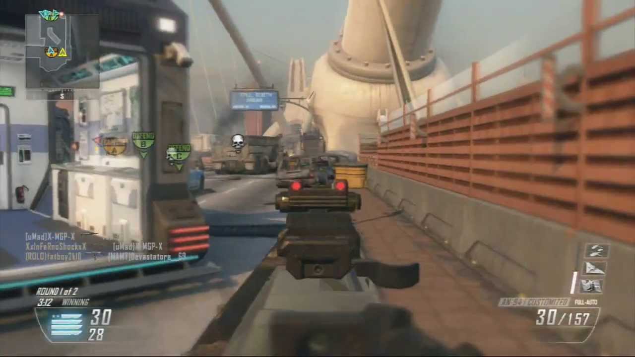 Black Ops 2 Venegeance Swarm on Detour | PS3 Gameplay