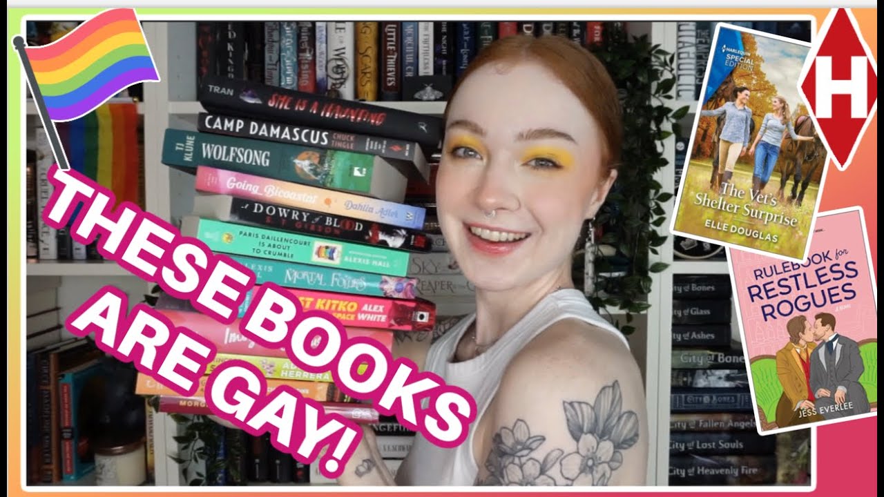 Pride Month Book Haul! 🌈 Sapphic Romcoms, Gay Mechbots, and Queer Horror